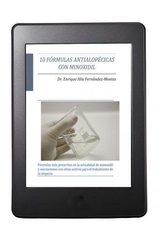 10 Fórmulas antialopécicas con minoxidil